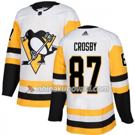 Pittsburgh Penguins Dresy Sidney Crosby 87 Bílá 2017-2018 Adidas Authentic - Dámské Pittsburgh Penguins Dresy Sidney Crosby 87 Bílá 2017-2018 Adidas Authentic - Dámské
